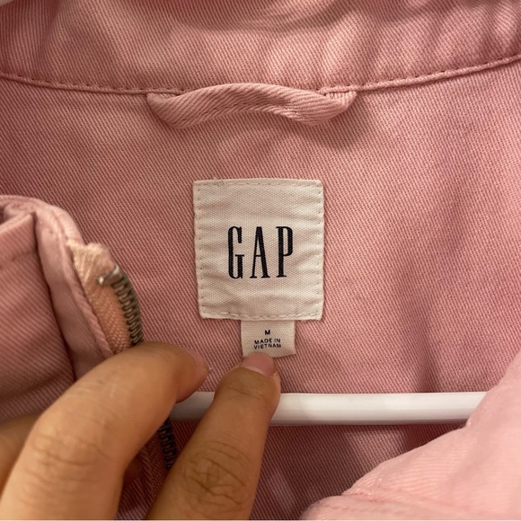 GAP Pink Utility Jacket - Picture 5 of 9